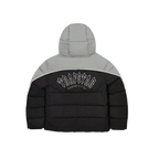Trapstar Irongate Arch Piping Puffer Jacket - Black / Grey
