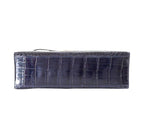 Hermes Kelly JPG Pochette Bleu Abyss Crocodile Palladium Hardware