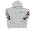 Chrome Hears Matty Boy Brain Hoodie "Heather Grey"
