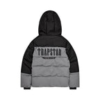 Trapstar Decoded AW23 Puffer Jacket - Black / Grey