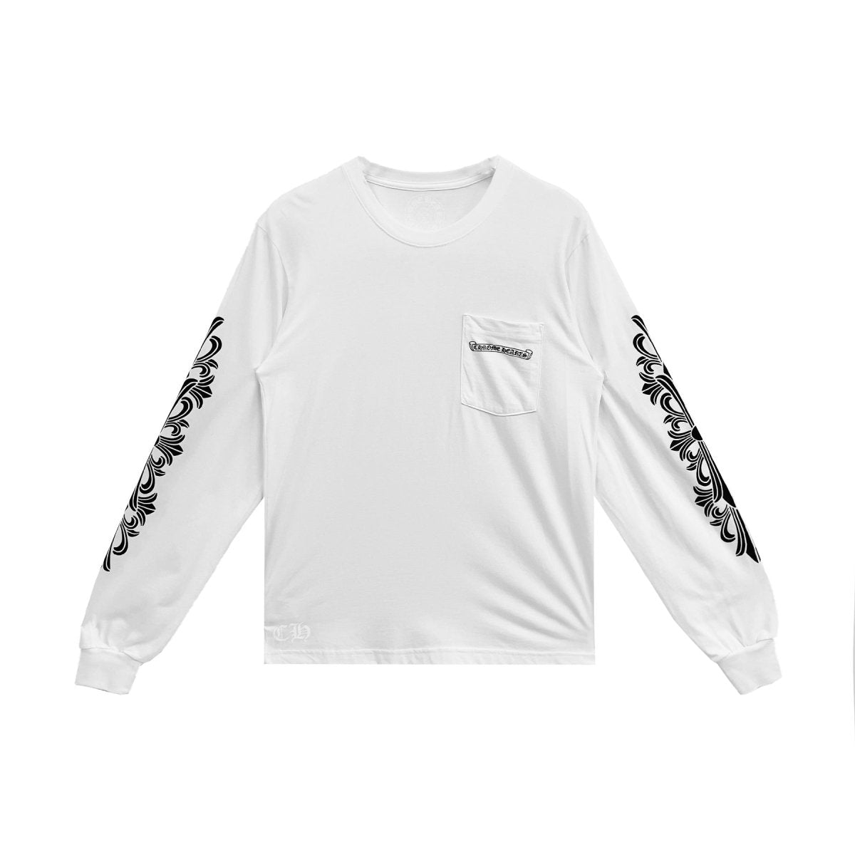 Chrome Hearts Aspen Exclusive Long Sleeve T-Shirt White - back view