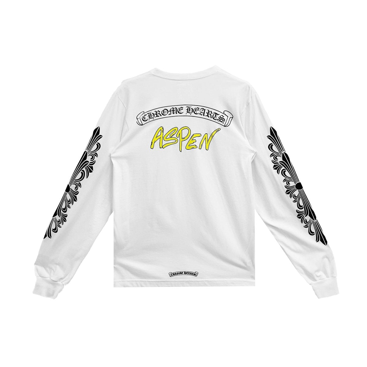Chrome Hearts Aspen Exclusive Long Sleeve T-Shirt White - front view