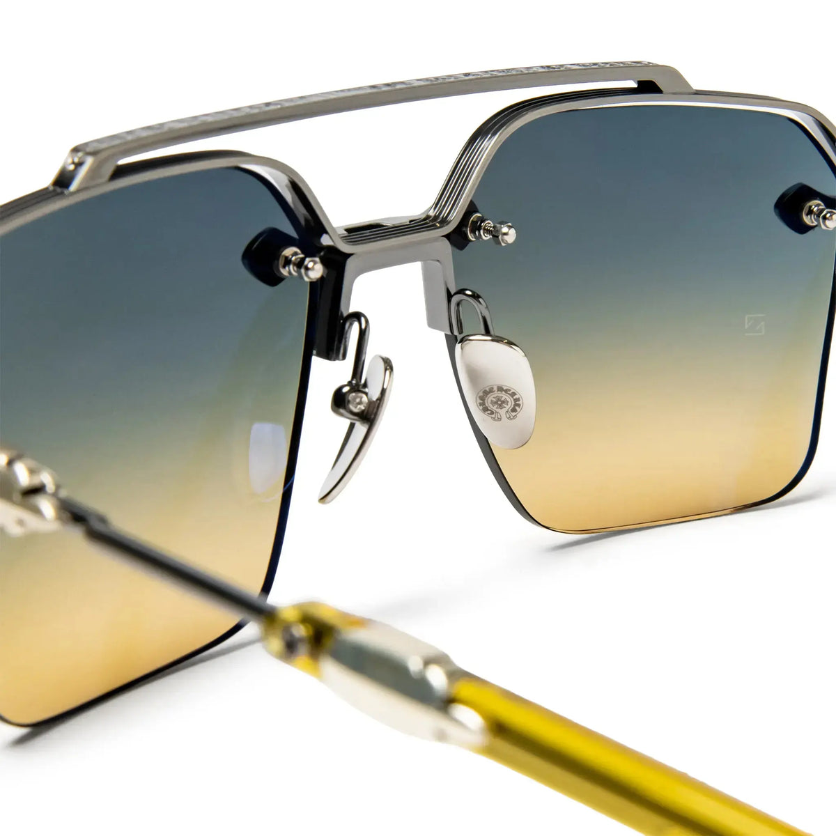 Chrome Hearts Bidi Esem Pewter Malt Sunglasses