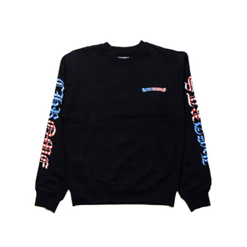 Chrome Hearts Black Long Sleeve Sweetshirt - back view