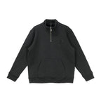 Chrome Hearts Black Triple Cross Half Zip Sweatshirt