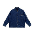 Chrome Hearts Blue Script Padded Denim Jacket