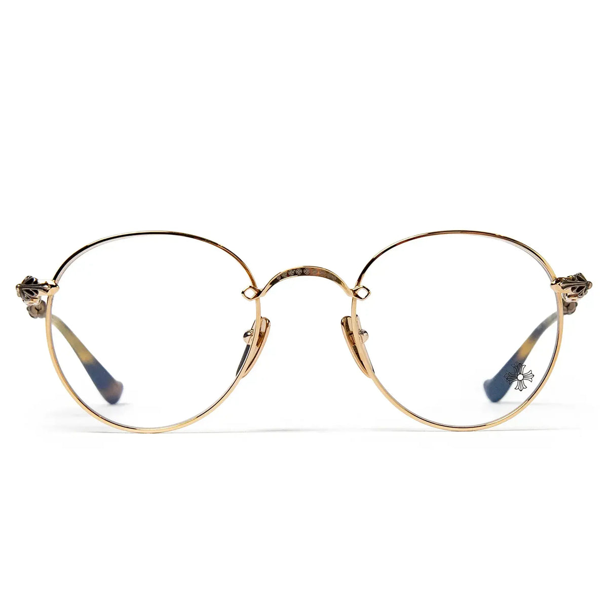 Chrome Hearts Bubba-A Gold Sunglasses