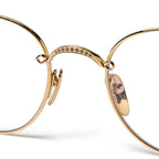 Chrome Hearts Bubba-A Gold Sunglasses