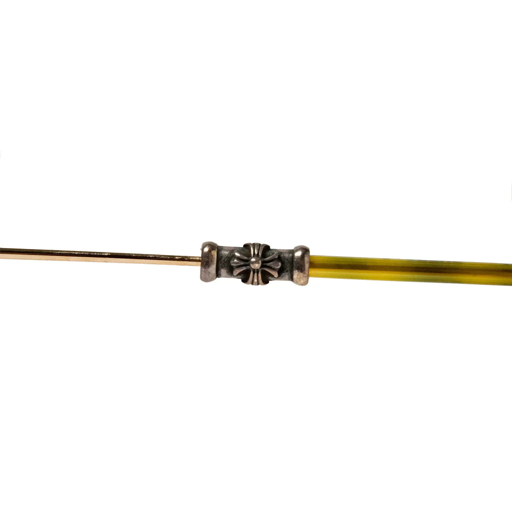Chrome Hearts Bubba-A Gold Sunglasses