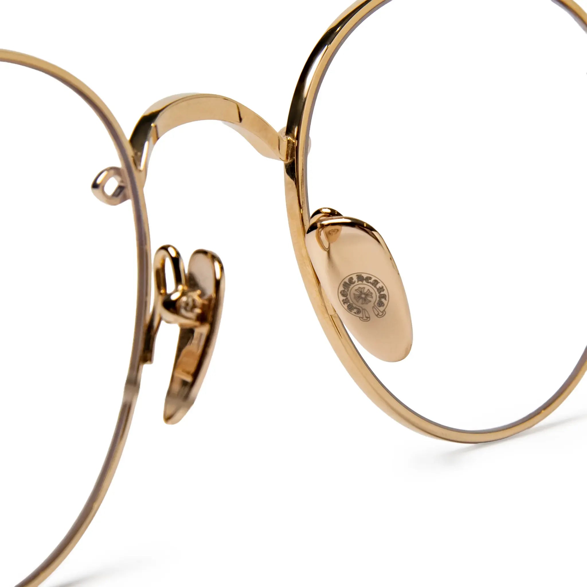 Chrome Hearts Bubba-A Gold Sunglasses
