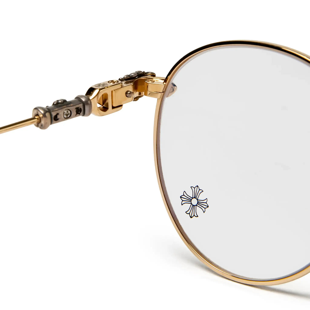 Chrome Hearts Bubba-A Gold Sunglasses