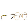 Chrome Hearts Bubba-A Gold Sunglasses