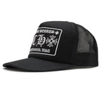 Chrome Hearts CH Hollywood USA Trucker Cap - Black