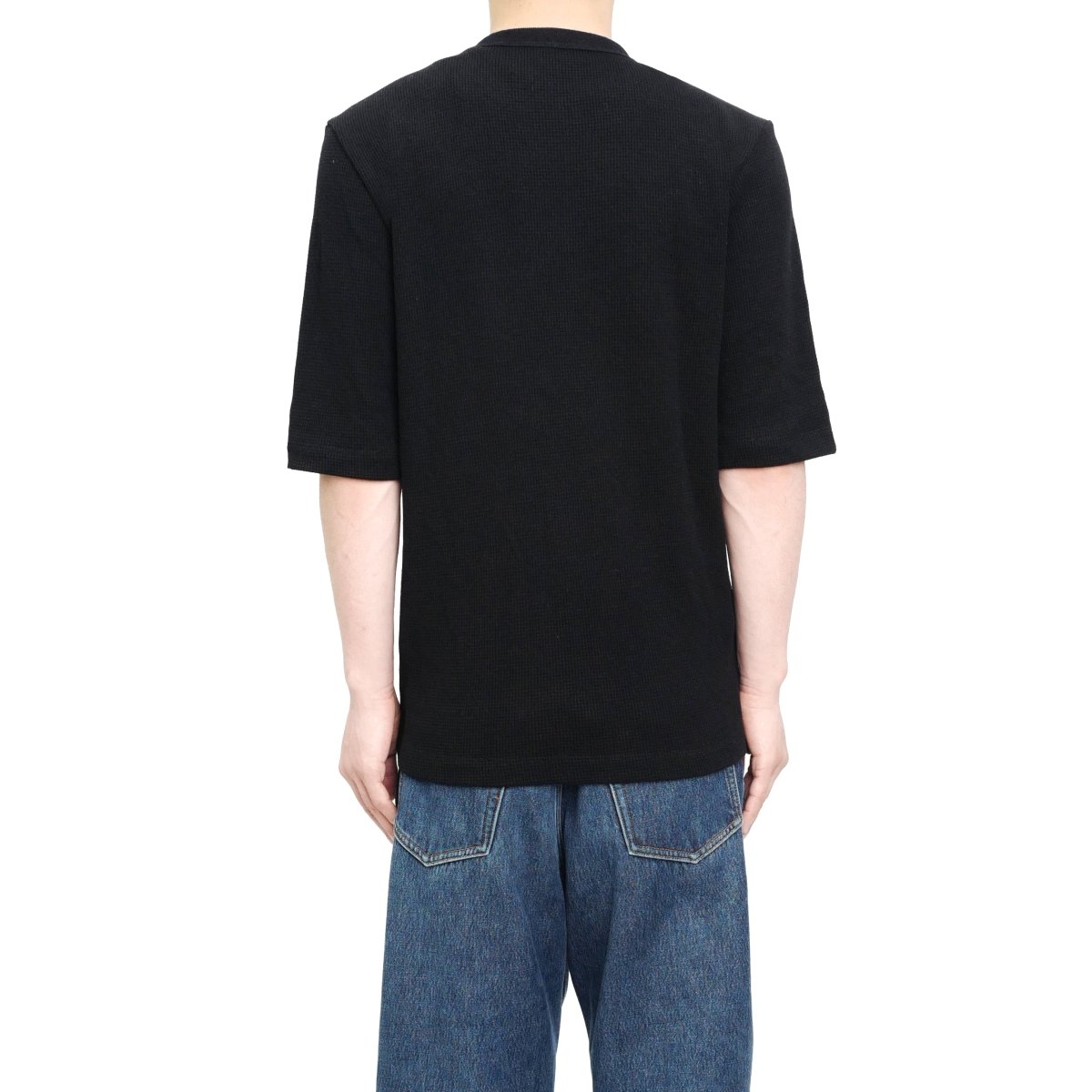 Chrome Hearts CH Letter Waffle Thermal Short Sleeve T-Shirt Tee