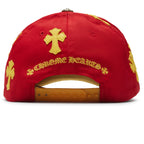 Chrome Hearts Cross Patch Baseball Cap - Red/Yellow