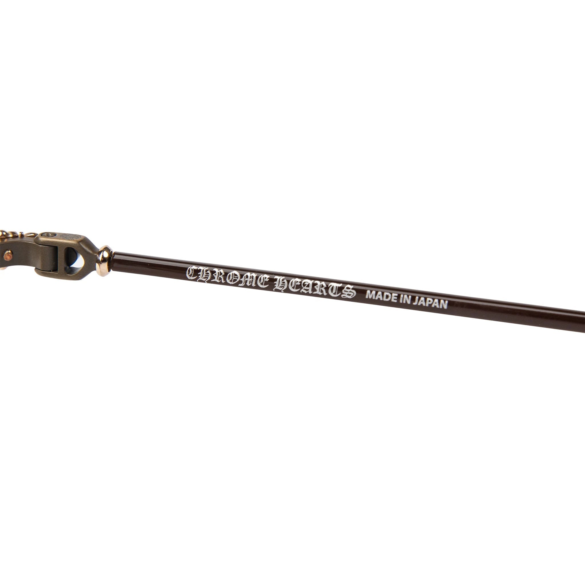 Chrome Hearts Diamond Dog Light Brown Sunglasses