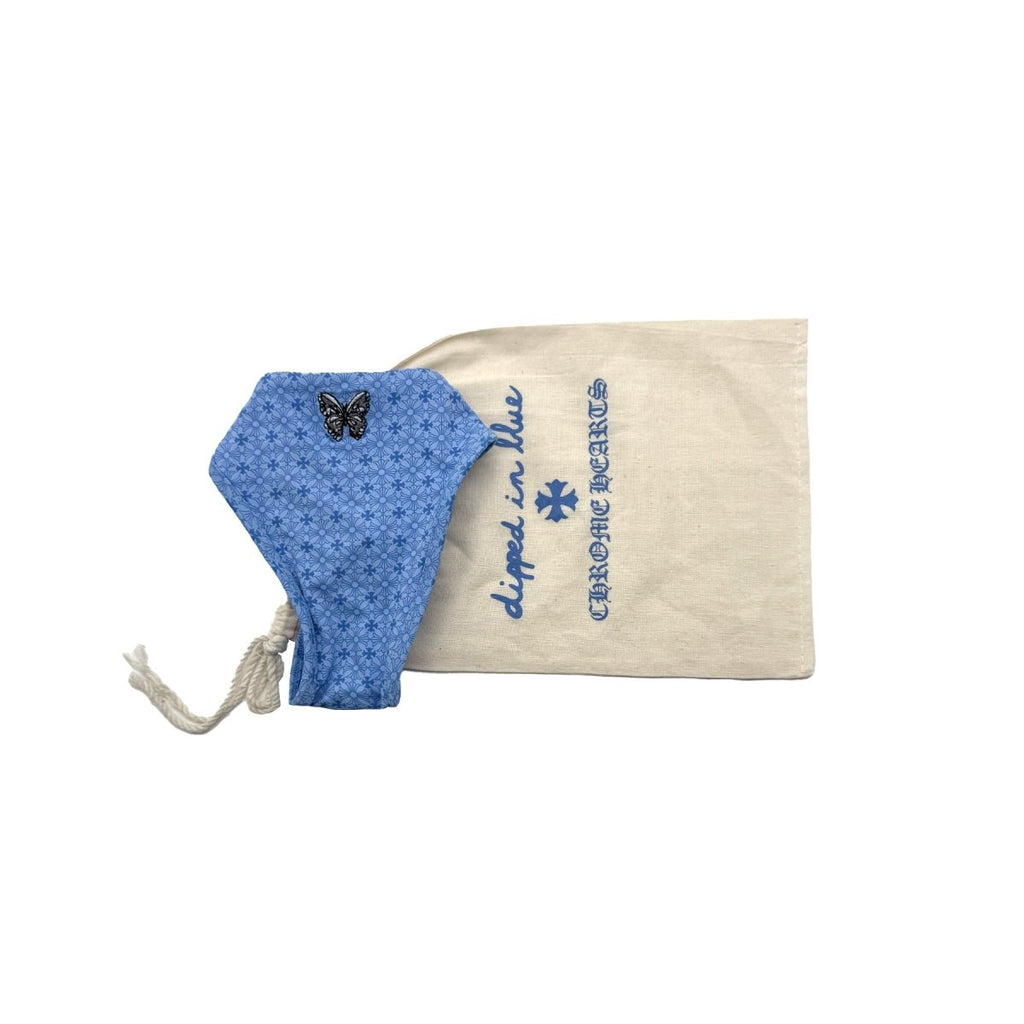 Chrome Hearts Dipped In Blue Swim Bikini