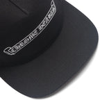 Chrome Hearts Embroidered Scroll Baseball Cap - Black/White