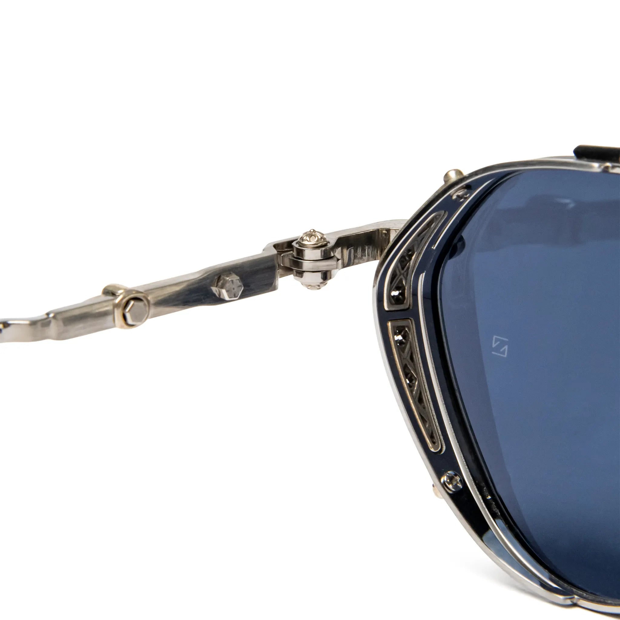 Chrome Hearts Free Ride Brushed Alloy Sunglasses