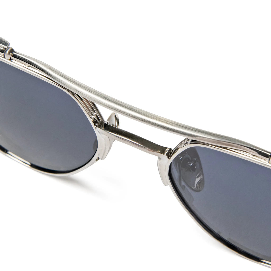 Chrome Hearts Free Ride Brushed Alloy Sunglasses