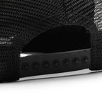 Chrome Hearts Fuck Hollywood Trucker Cap - Black