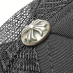 Chrome Hearts Fuck Hollywood Trucker Cap - Black