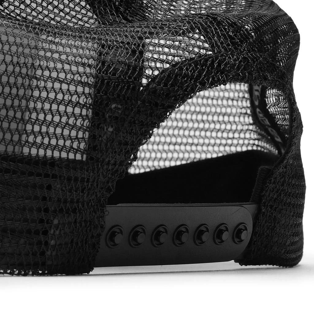 Chrome Hearts Fuck Hollywood Trucker Cap - White/Black