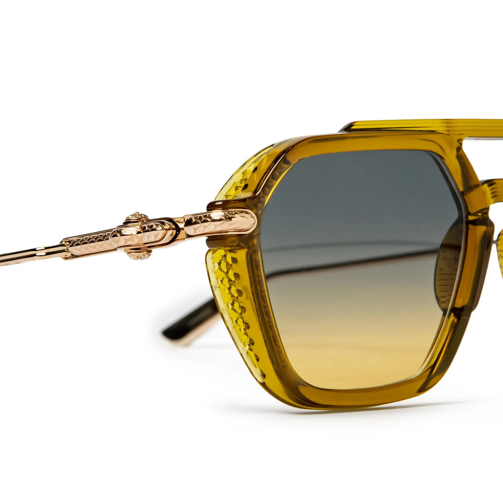 Chrome Hearts Fuckery Malt Gold Sunglasses