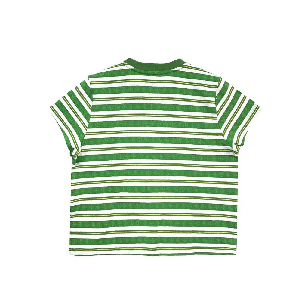 Chrome Hearts Green Stripe Women's Short Sleeve Tee