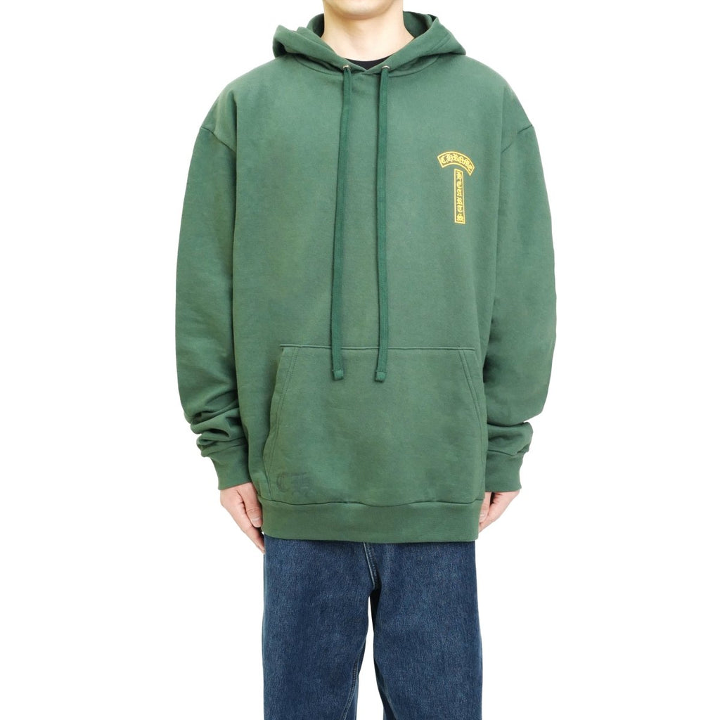 Chrome Hearts Green T-Bar Online Exclusive Hoodie