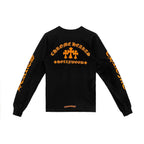 Chrome Hearts Hollywood Triple Cross Long Sleeve T-Shirt - Cotton Tee - front view