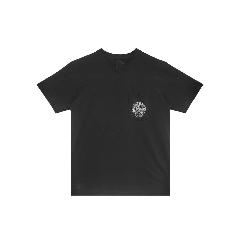 Chrome Hearts Hong Kong Exclusive Horseshoe Black Short Sleeve Tee