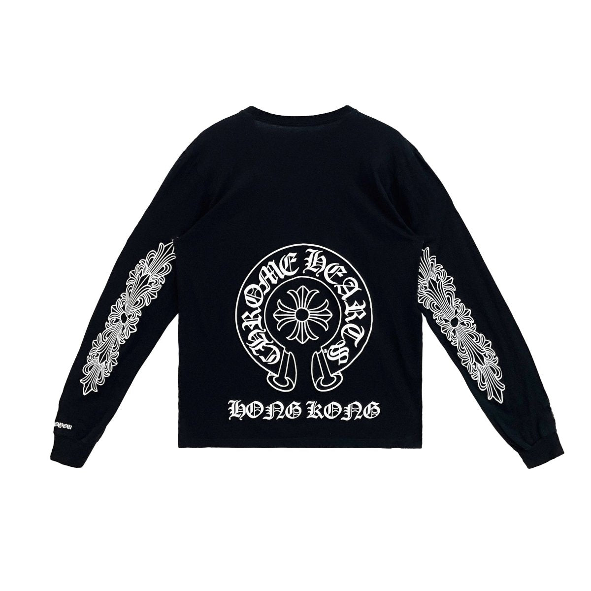 Chrome Hearts Hong Kong Exclusive Horseshoe Long Sleeve T-Shirt Tee - front view