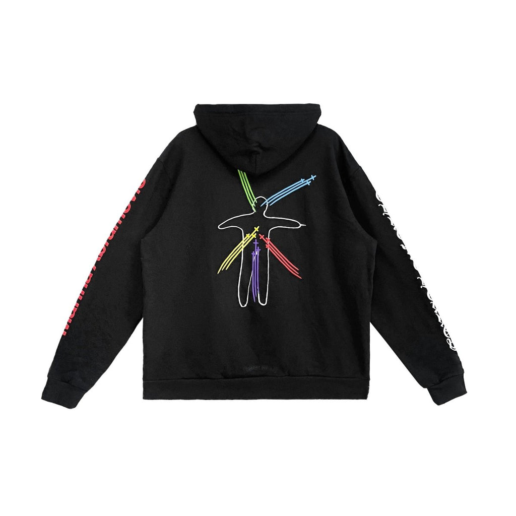 Chrome Hearts Marina Abramovic Graphic Print Black Pullover Hoodie