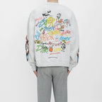 Chrome Hearts Matty Boy Brain Crewneck Sweatshirt - lifestyle shot