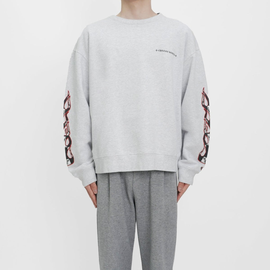 Chrome Hearts Matty Boy Brain Crewneck Sweatshirt - side view