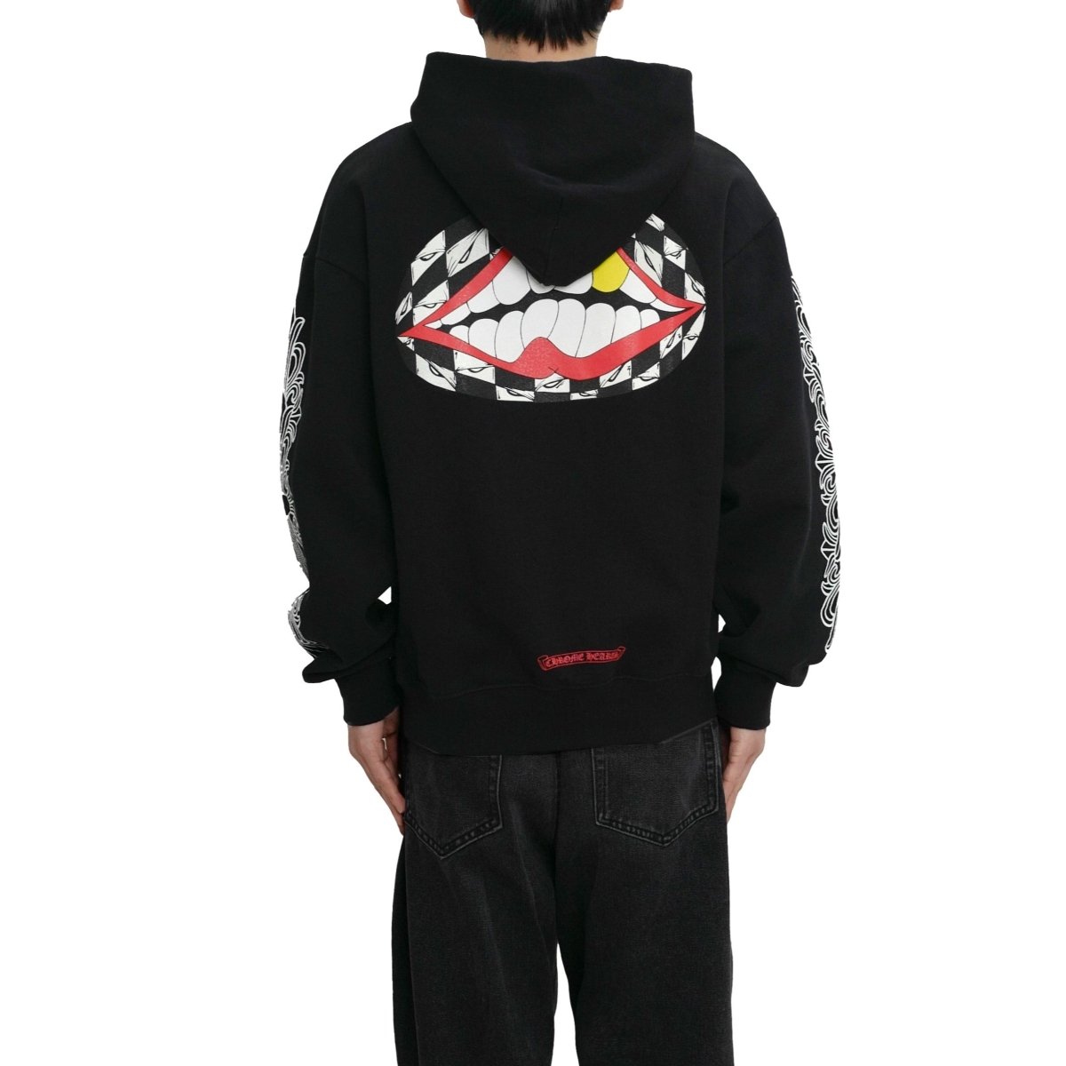 Chrome Hearts Matty Boy Floral Chomper Pullover Hoodie