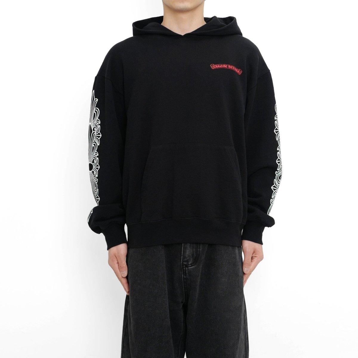Chrome Hearts Matty Boy Floral Chomper Pullover Hoodie