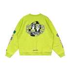 Chrome Hearts Matty Boy Link Crewneck Sweatshirt in Green