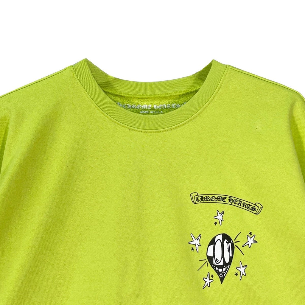 Chrome Hearts Matty Boy Link Crewneck Sweatshirt in Green