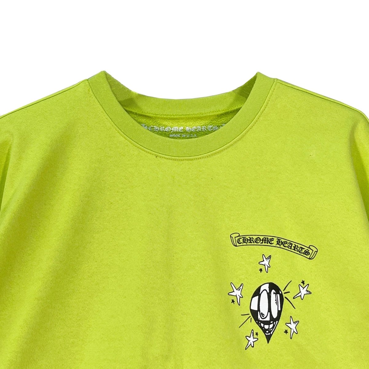Chrome Hearts Matty Boy Link Crewneck Sweatshirt in Green
