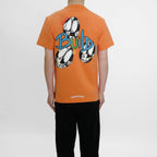 Chrome Hearts Matty Boy Orange Link Short Sleeve T-Shirt Tee