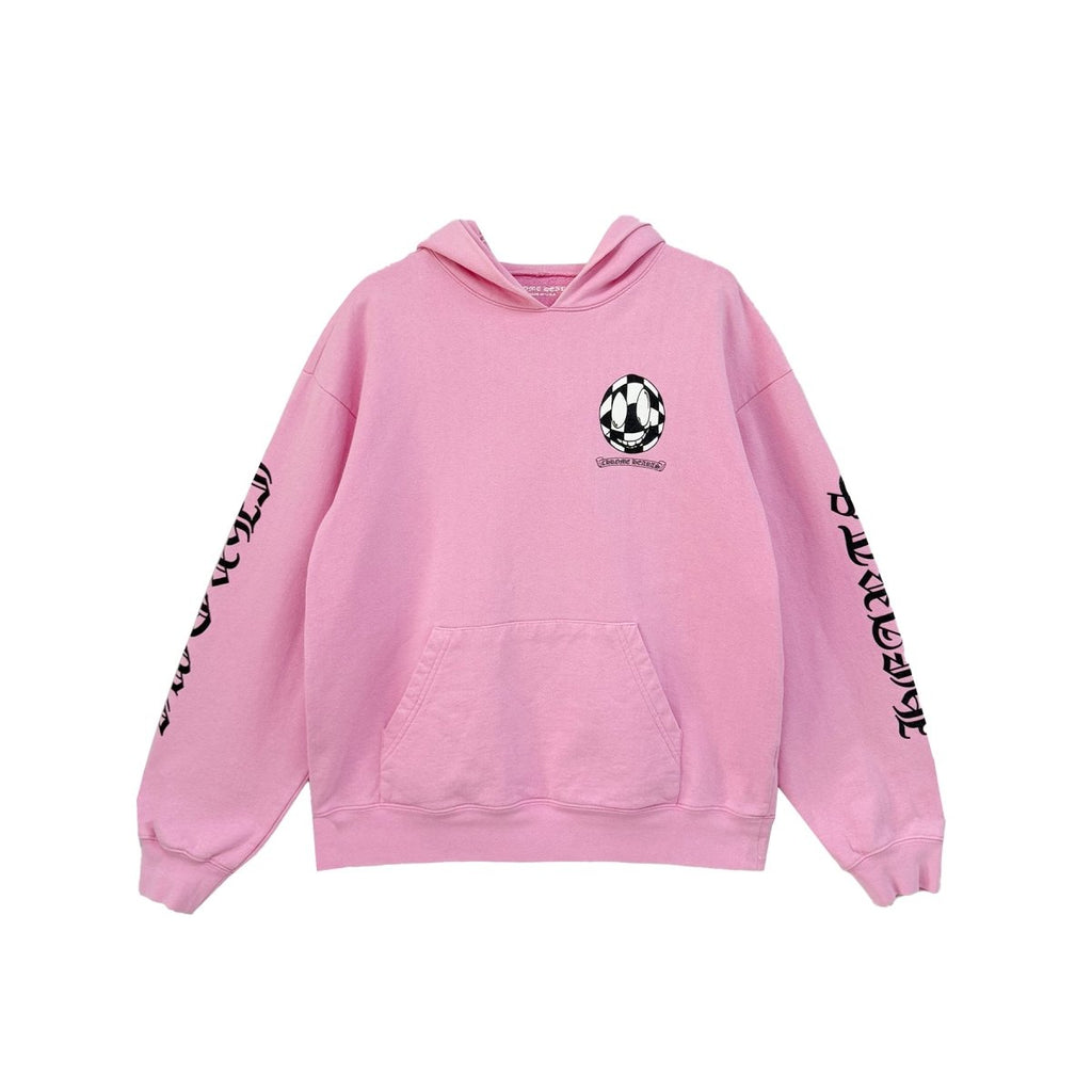 Chrome Hearts Matty Boy Vanity Pullover Hoodie in Pink