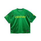 Chrome Hearts Mesh Ice Hockey Green Short Sleeve Tee