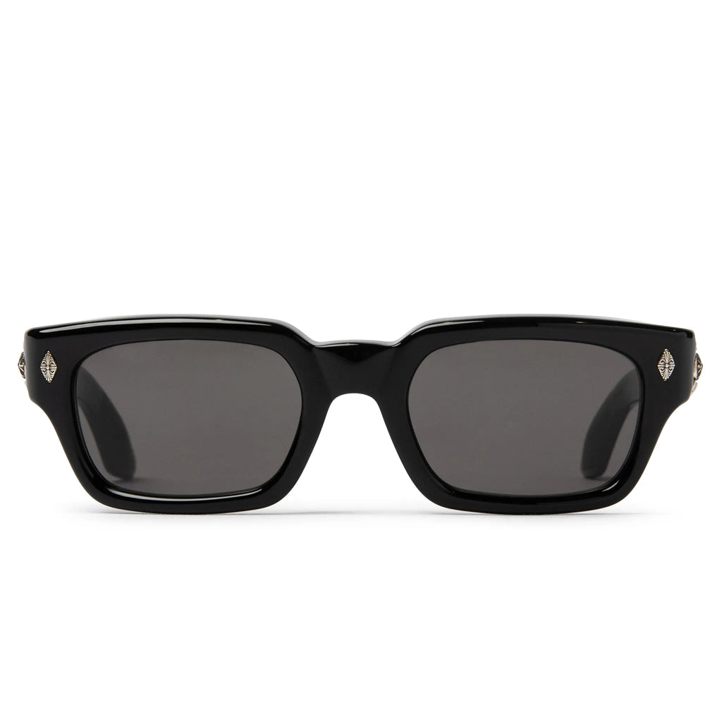 Chrome Hearts Miscellanus Black Dark Grey Sunglasses