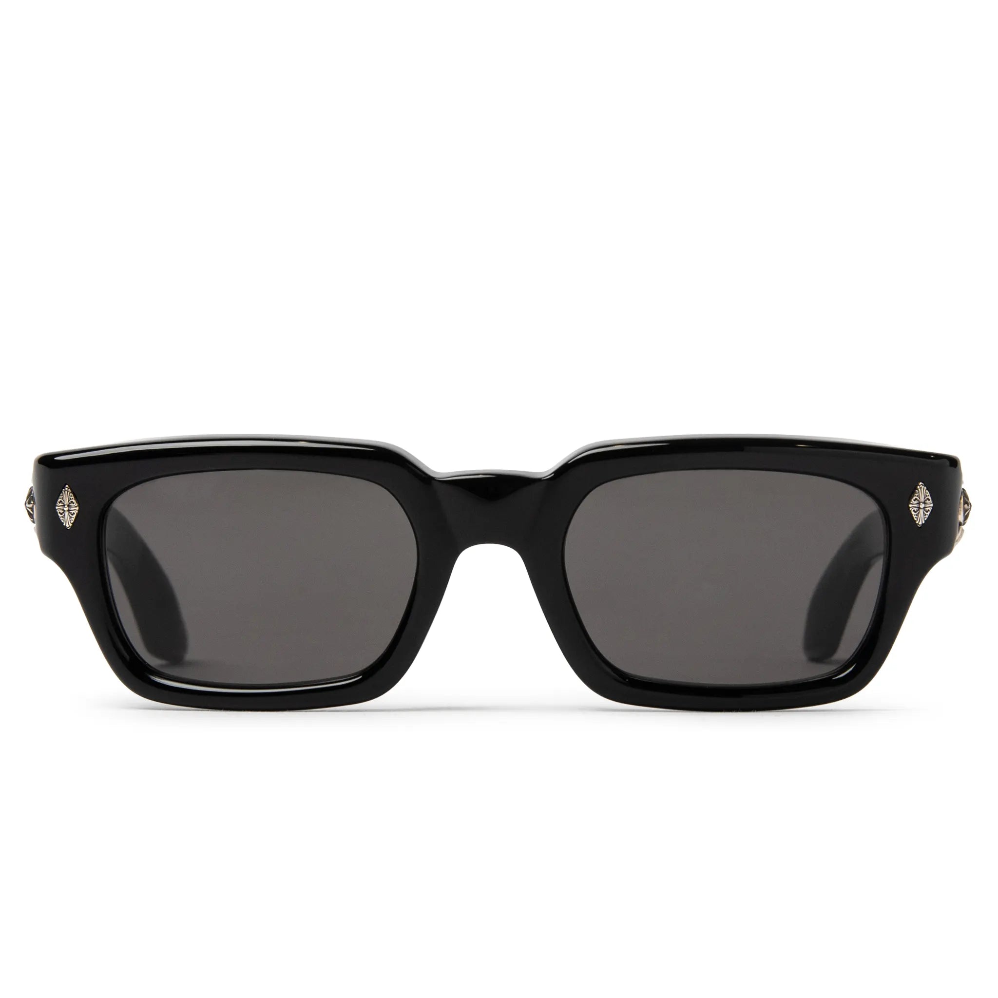 Chrome Hearts Miscellanus Black Dark Grey Sunglasses