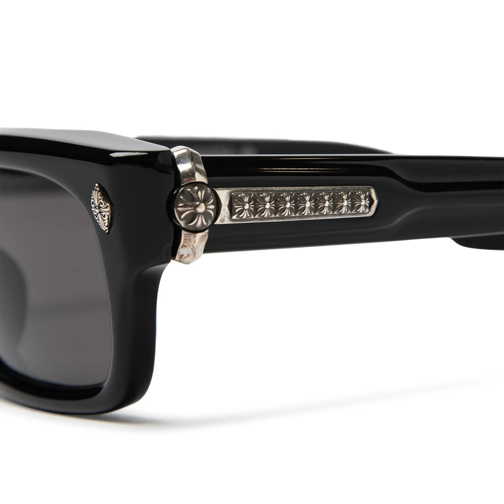 Chrome Hearts Miscellanus Black Dark Grey Sunglasses