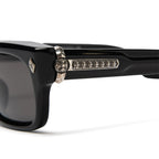 Chrome Hearts Miscellanus Black Dark Grey Sunglasses