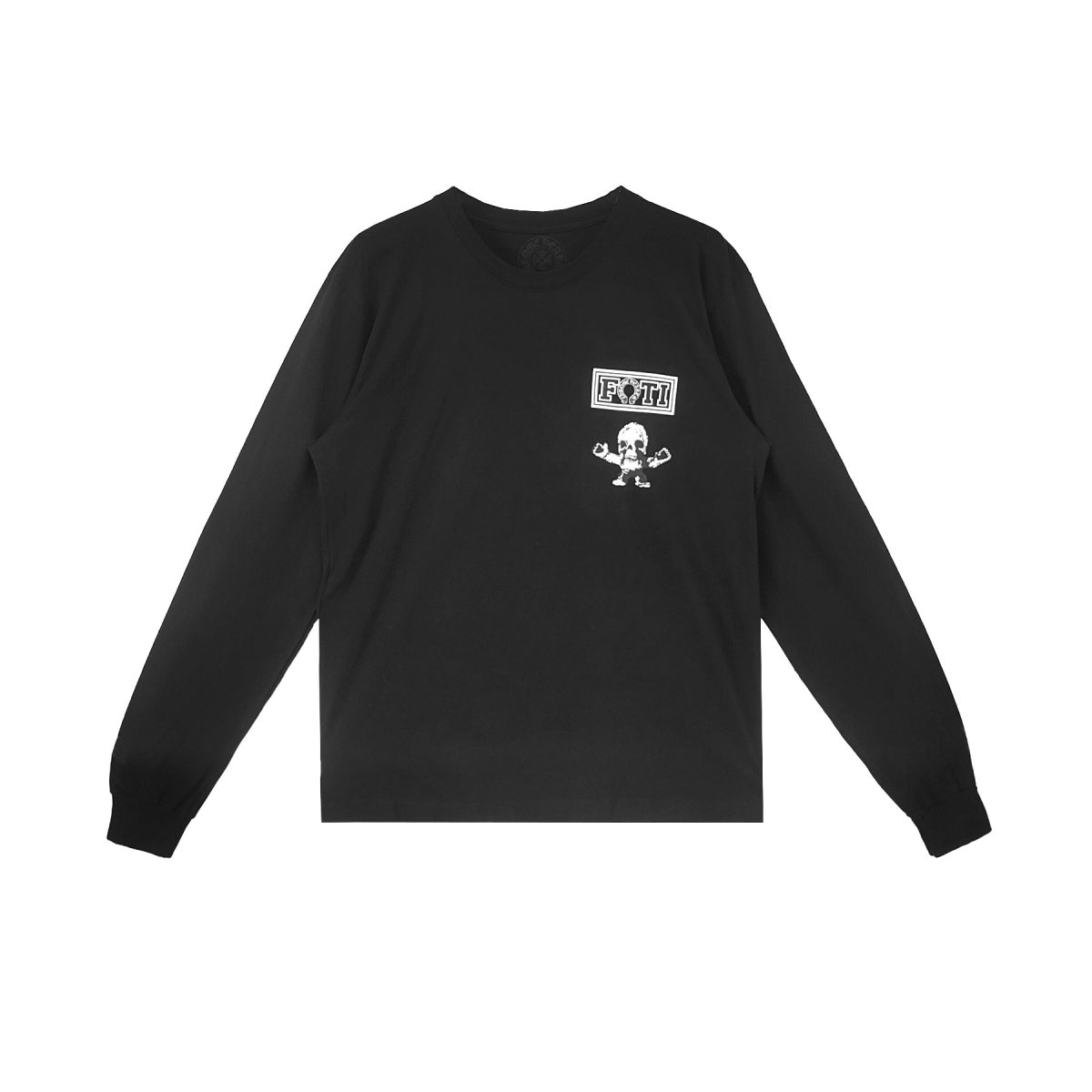 Chrome Hearts Multi Foti Black Long Sleeve T-Shirt Tee - back view