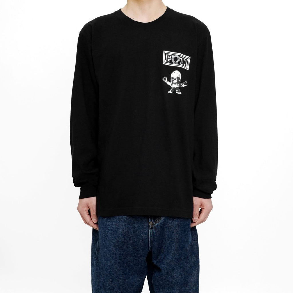 Chrome Hearts Multi Foti Black Long Sleeve T-Shirt Tee - detail view
